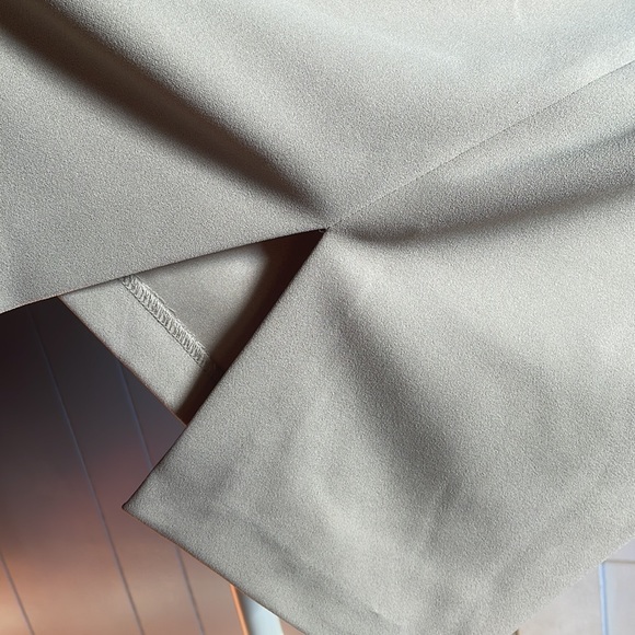 CALVIN KLEIN Midi Dress Cocktail Formal Sleeveless Wrap Pencil Size 8 New - Picture 11 of 12